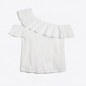 J. Crew NWT Ladies One Sleeve Off The Shoulder